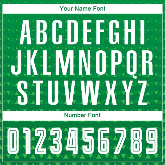 Custom Kelly Green White Sublimation Soccer Uniform Jersey